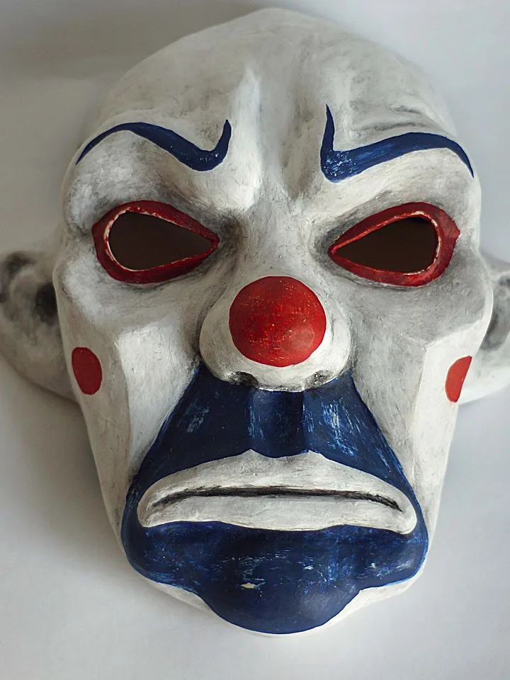 Joker Clown mask Batman The Dark Knight Adult Joker Resin Clown Mask