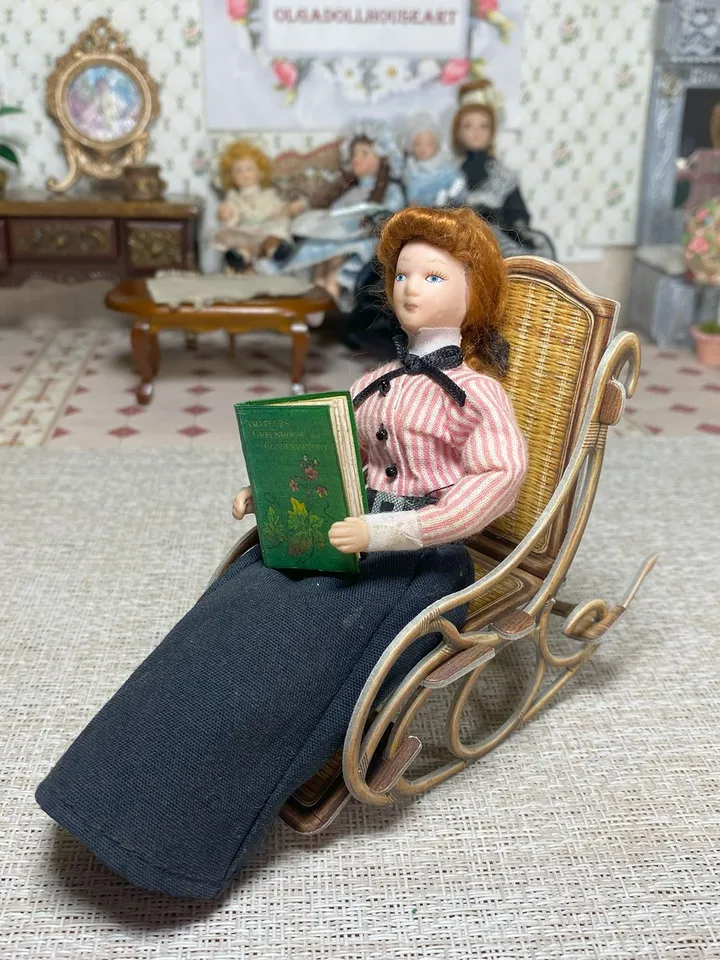 Book for a dollhouse. 1:12. Book for dolls. Handmade.