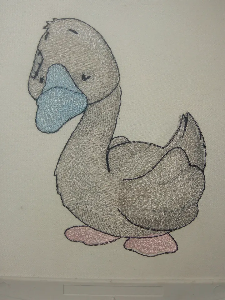 Goose Tatty Teddy Friend 2 Sizes   Embroidery Design