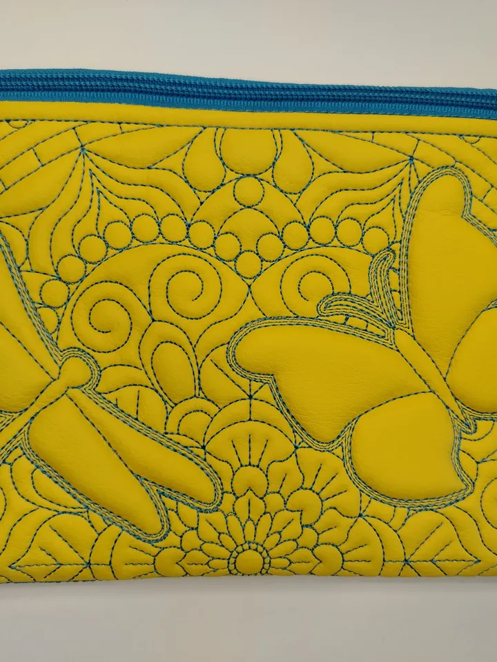 In the hoop bag embroidery design ITH  bag