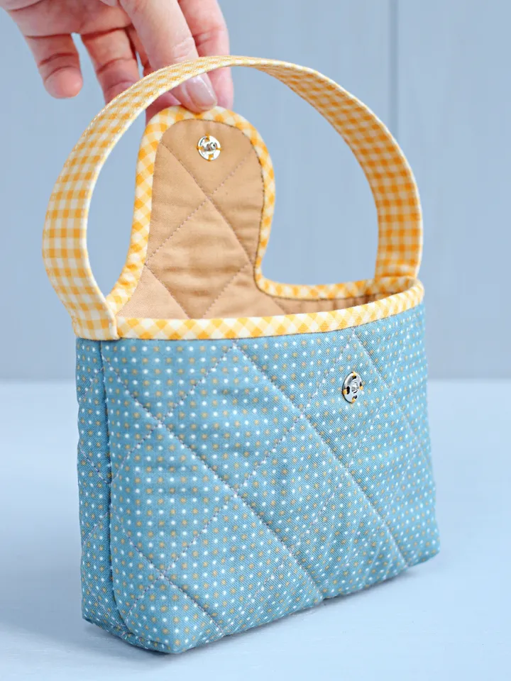 PDF Bag for Two Mini Dolls Sewing Pattern
