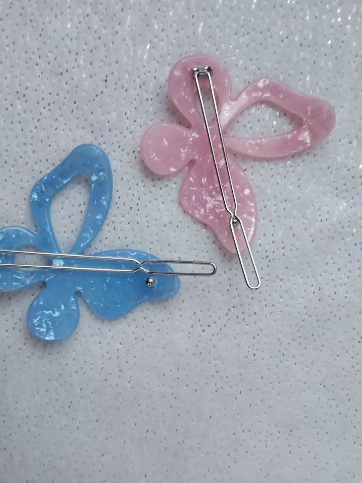 Hair Barrette Butterfly Hair Clip Elegant Hair clip Fashion Summer accessories