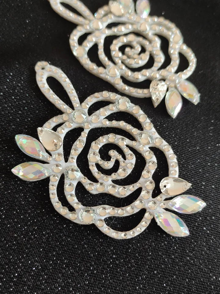 Earrings for aesthetic gymnastics