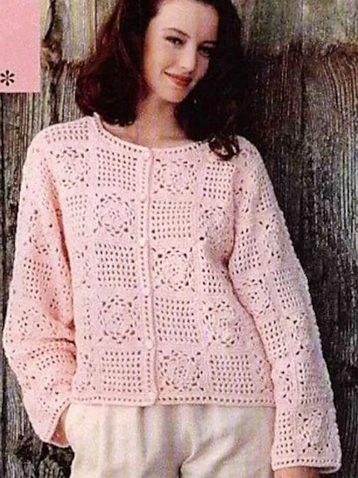 CROCHET PATTERN cardigans , sweater, crochet jacket , top & waistcoat crochet squares pdf instant download