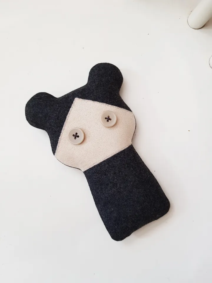 Mini doll sewing pattern PDF digital tutorial in English, rag doll sewing diy