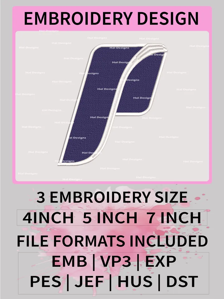 NCAA Portland Pilots Embroidery File, 3 Sizes, 6 Formats, NCAA Machine Embroidery Design, NCAA Logo, NCAA Teams