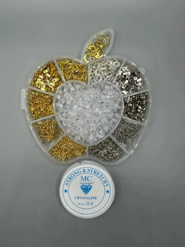 14 Piece 600 Piece Earring Making Set Jewelry Supplies