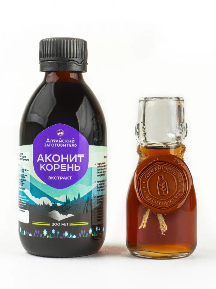 Aconite root extract, 200 ml.(6.76 oz)