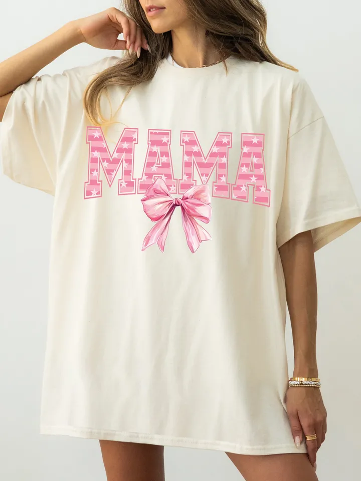 American Mama Coquette PNG, 4th Of July Png, Fourth of July Bows png, Coquette Mama png, American Mama png, Mama sublimation, png for mama