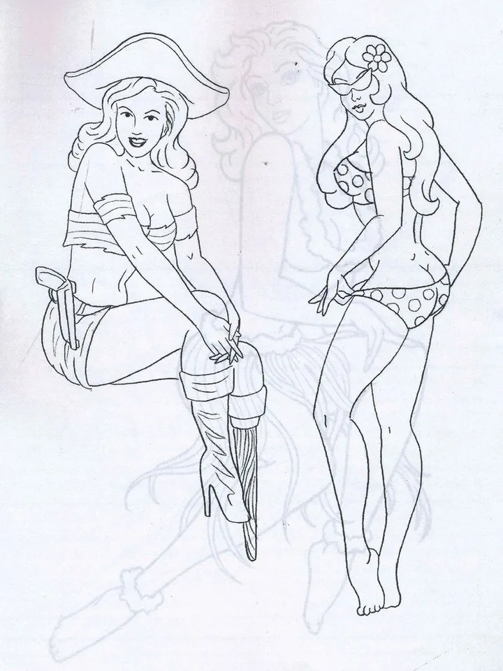 Tim Hendricks Book of Pin-Ups Vol.1