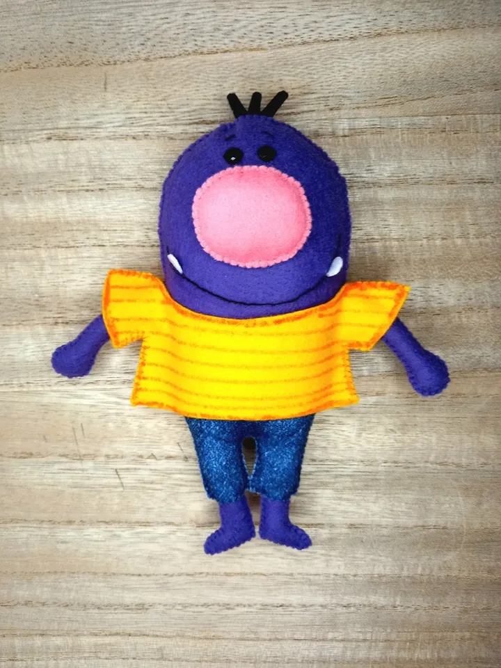 Milo. Milo Eugene Montague Monster- Super Simple. Toy Felt. Super Simple Songs. Simple gift