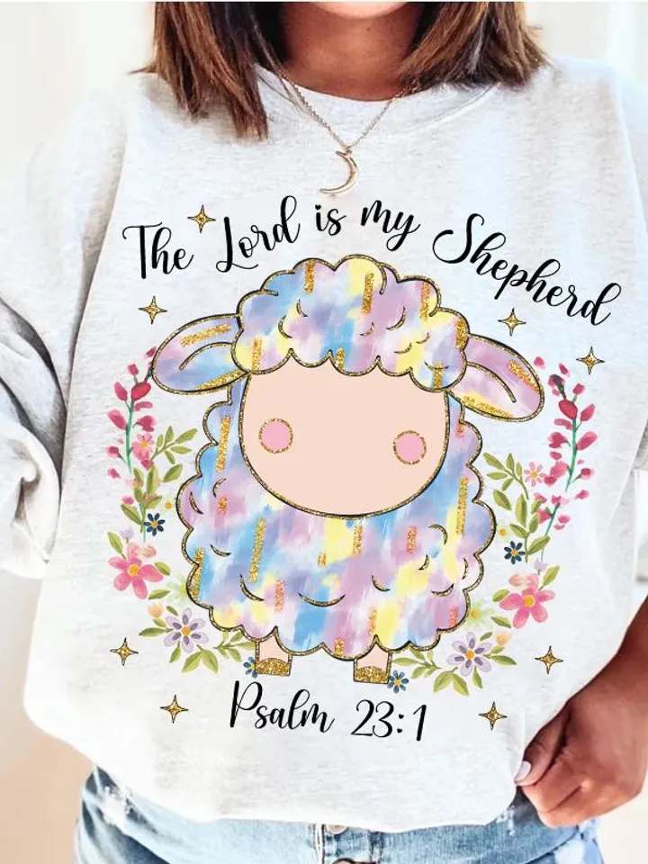 Christian Easter Png, The Lord is my Shepherd Png, He is Risen PNG, Lords Prayer Png, Easter Jesus png, Bible Verse Png, Easter Brushstroke