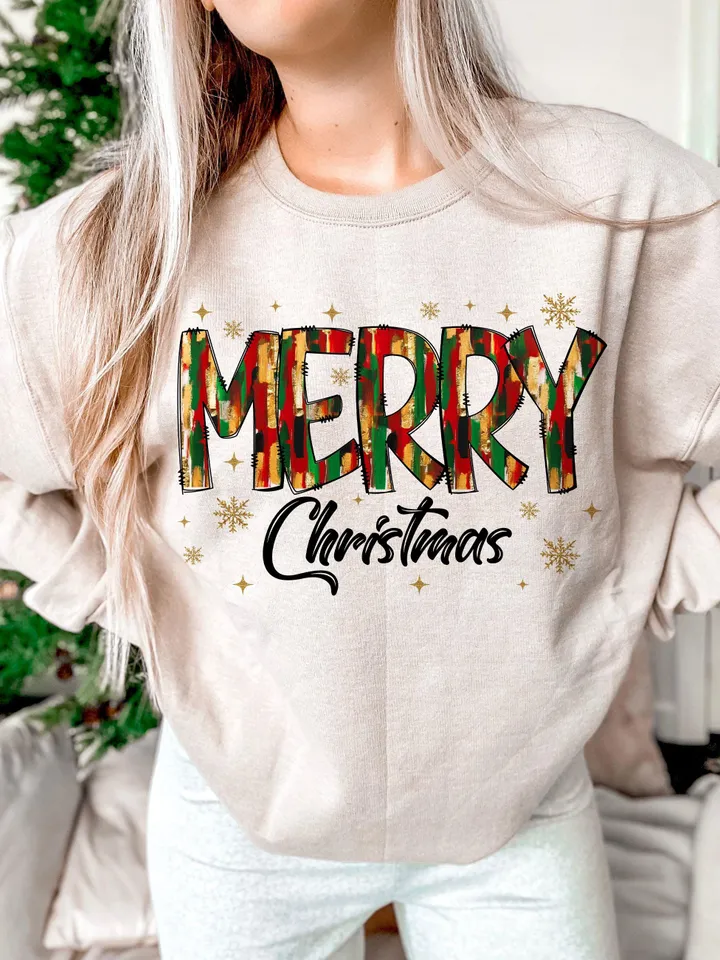 Glitter Merry christmas png, merry doodles png, colorful brushstroke christmas png, glitter christmas png, christmas png, tis the season png
