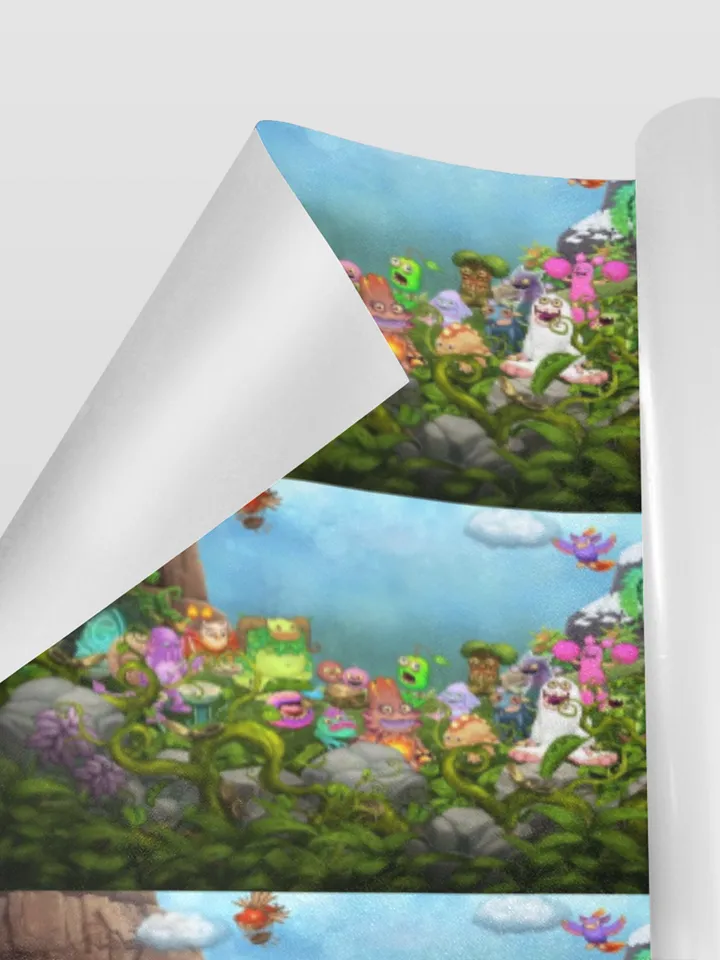 My Singing Monsters Gift Wrapping Paper 58"x 23" (1 Roll)
