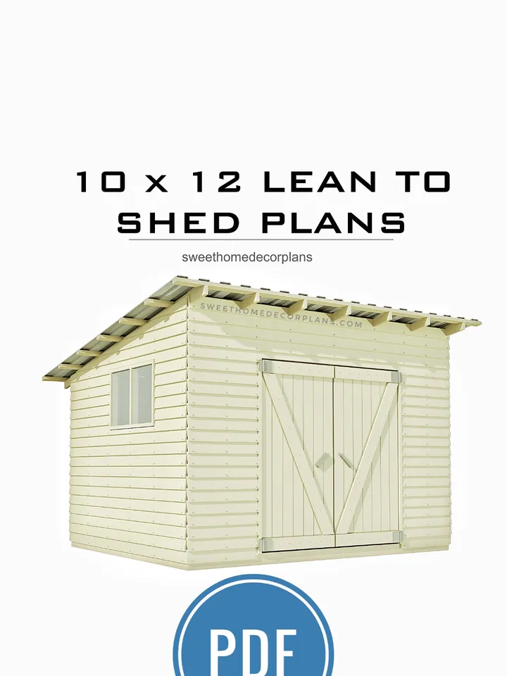 Backyard 10 x 12 shed plans pdf. Diy lean to shed plans. Garden wooden lean to shed storage plans.