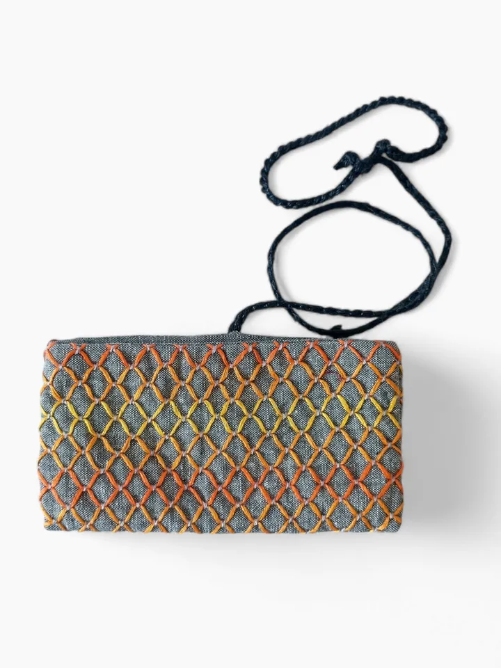 Sashiko embroidery case