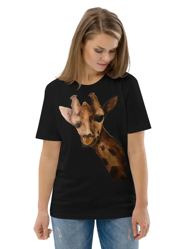 Girrafe Unisex organic cotton t-shirt