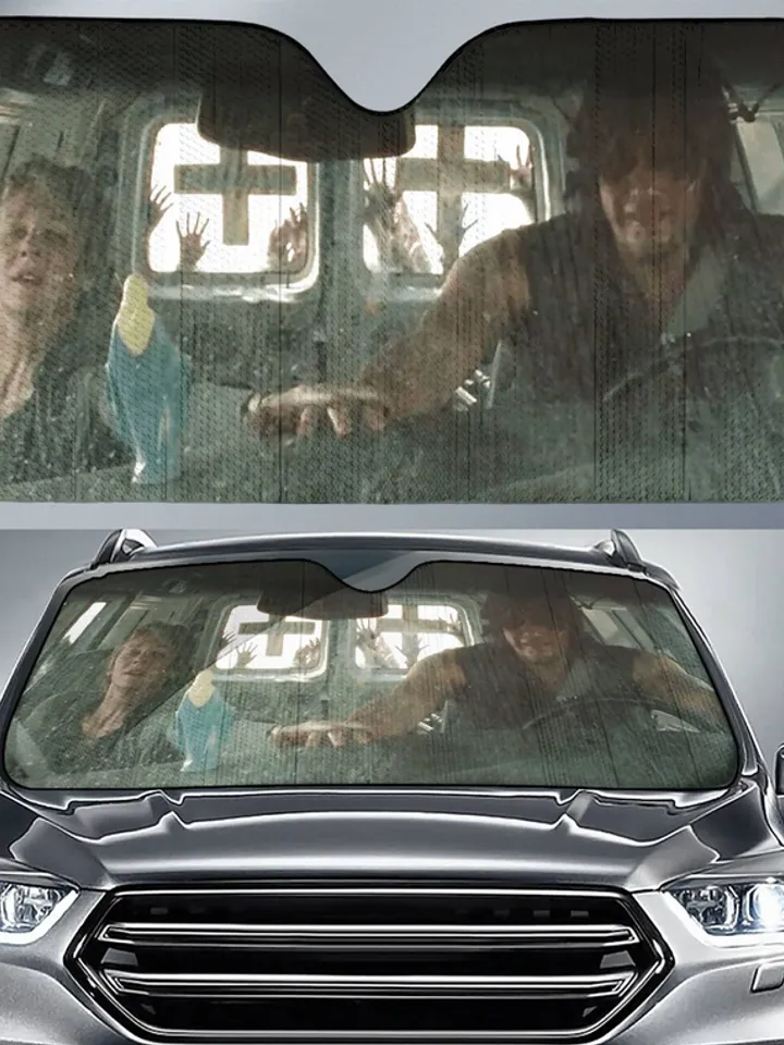 Walking Dead Daryl Dixon Car Sunshade