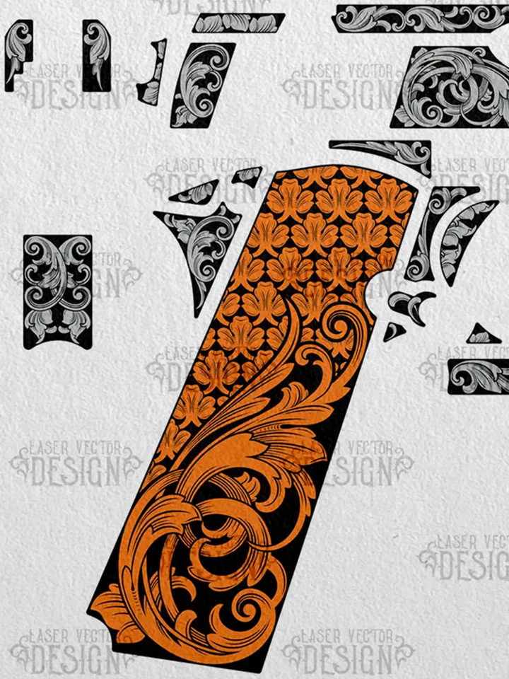 VECTOR DESIGN Kimber Raptor II Scrollwork