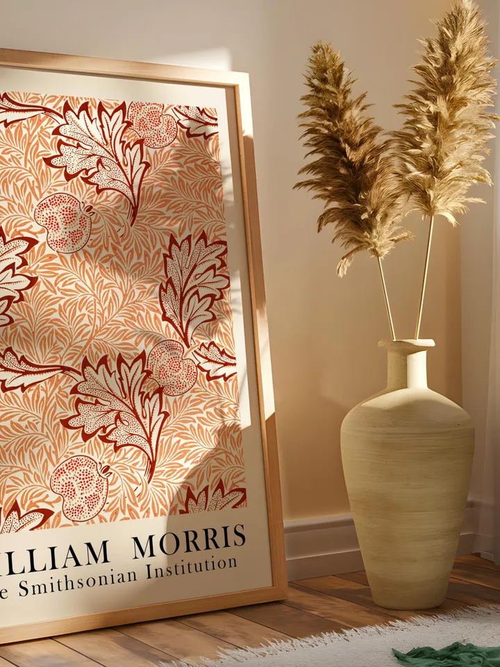 William Morris Wall Art, Vintage Botanical Print, Floral Poster Arts Decor, Digital Download, William Morris Print Digital Download 012