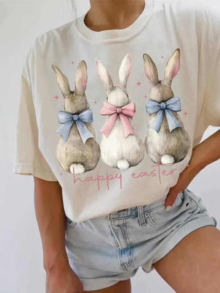 Happy Easter PNG, Coquette Easter Bunny Png, Retro Easter Png Cute Easter Day Shirt Design, Trendy Easter Day Png, Sublimation, Digital