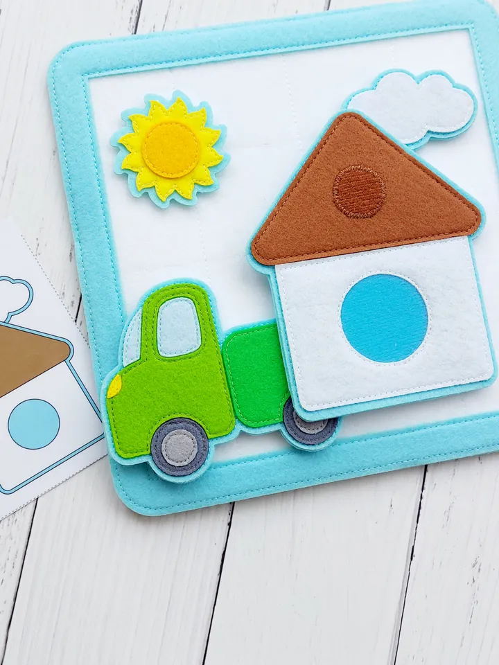 feltboard,Montessori Material Felt Toys