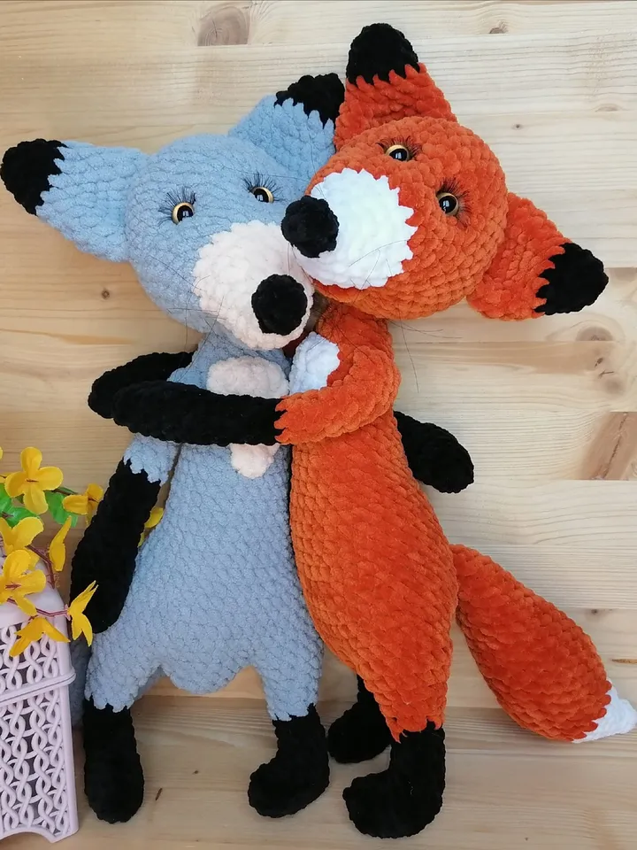 Crochet pattern Fox - digital pattern PDF