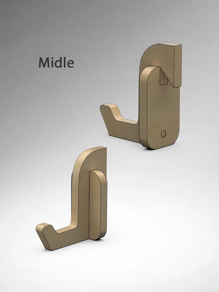 Glove clip and Hooks Plans (PDF, SVG) for Workshop – DIY French Cleat Storage System