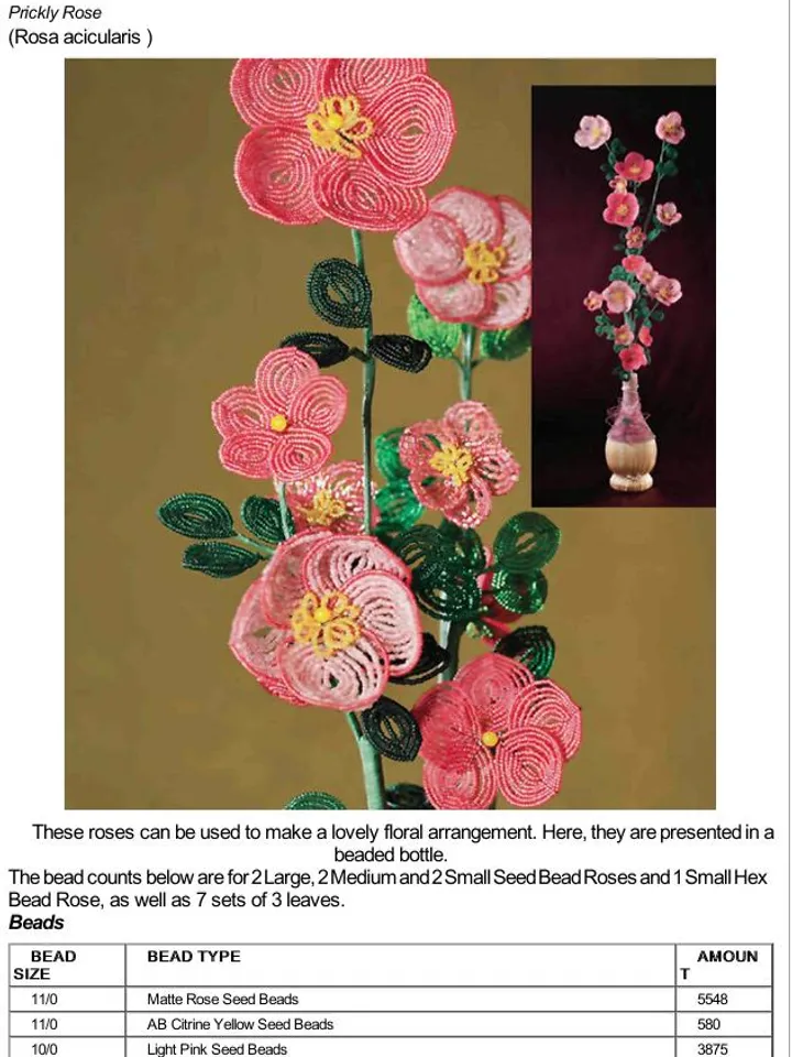 French Beaded Flowers: The Complete Guide