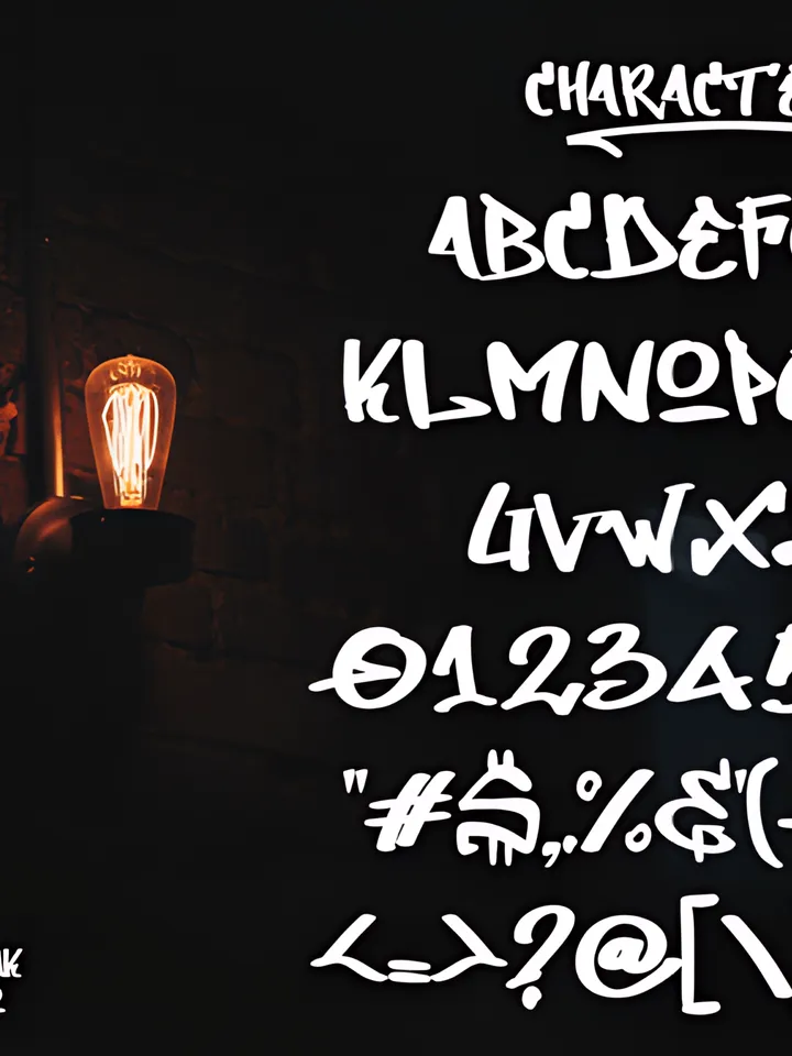 Dirty Lizard Graffiti Font