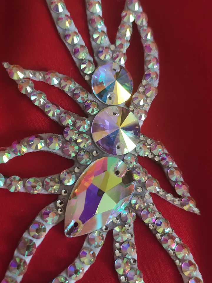 bun crown for rhythmic gymnastics