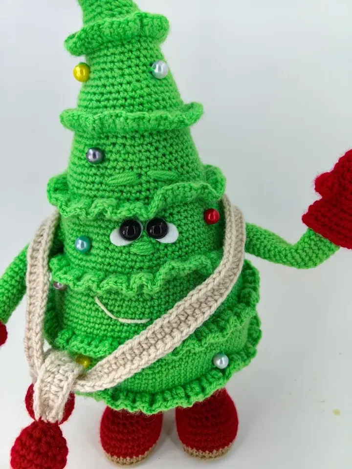 Christmas tree amigurumi