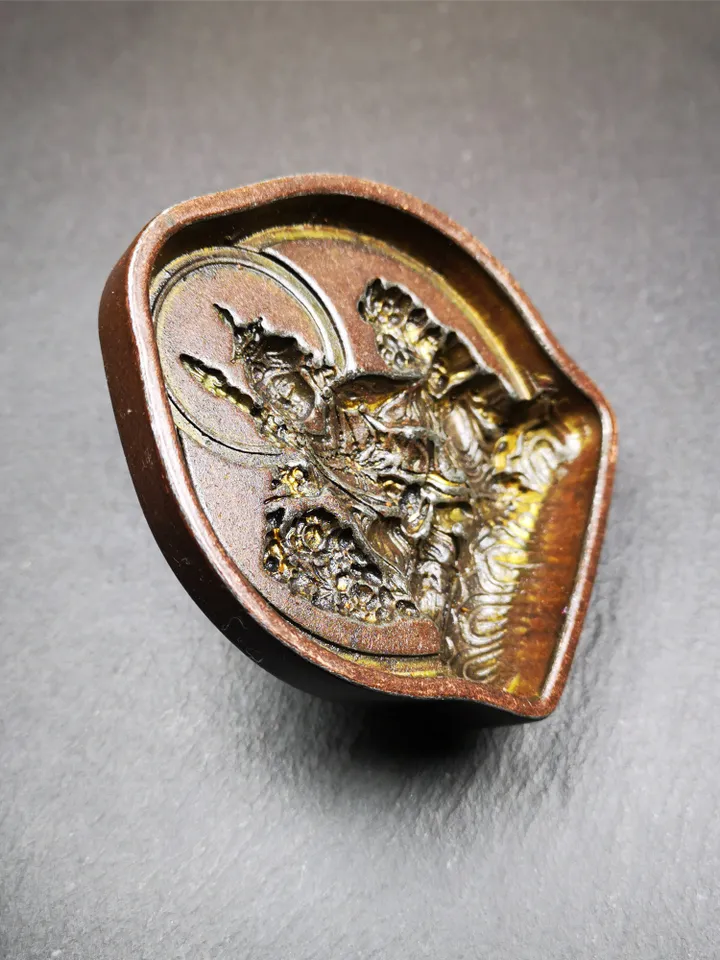 Guru Rinpoche Tsa Tsa Mold,9cm Padmasambhava Mould,Gandhanra Handmade Tibetan Buddha Tsha Tsha Mould Statue For Making Clay Statue