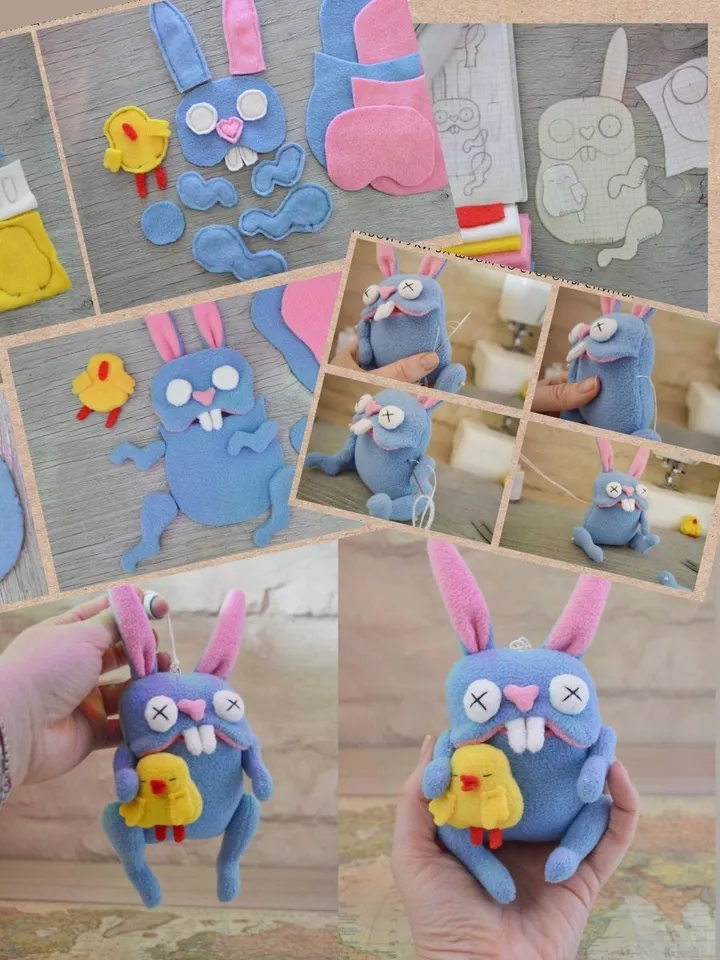 PDF Pattern Set "Cute Friends" - Toy Sewing Patterns π§Έβ¨