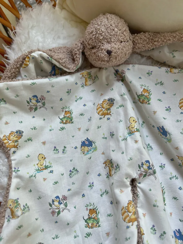 Baby comforter bunny, Doudou rabbit, Baby lovey bunny