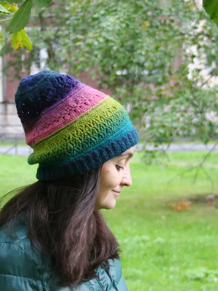 Crochet Pattern Hat Beanie Isleen PDF