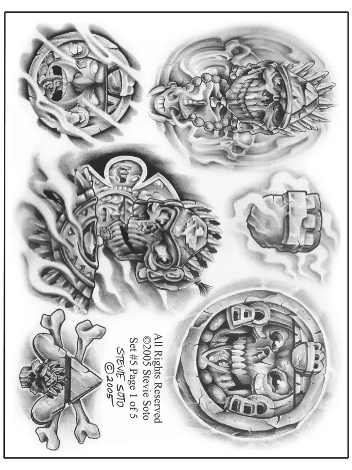 Steve Soto Tattoo Flash