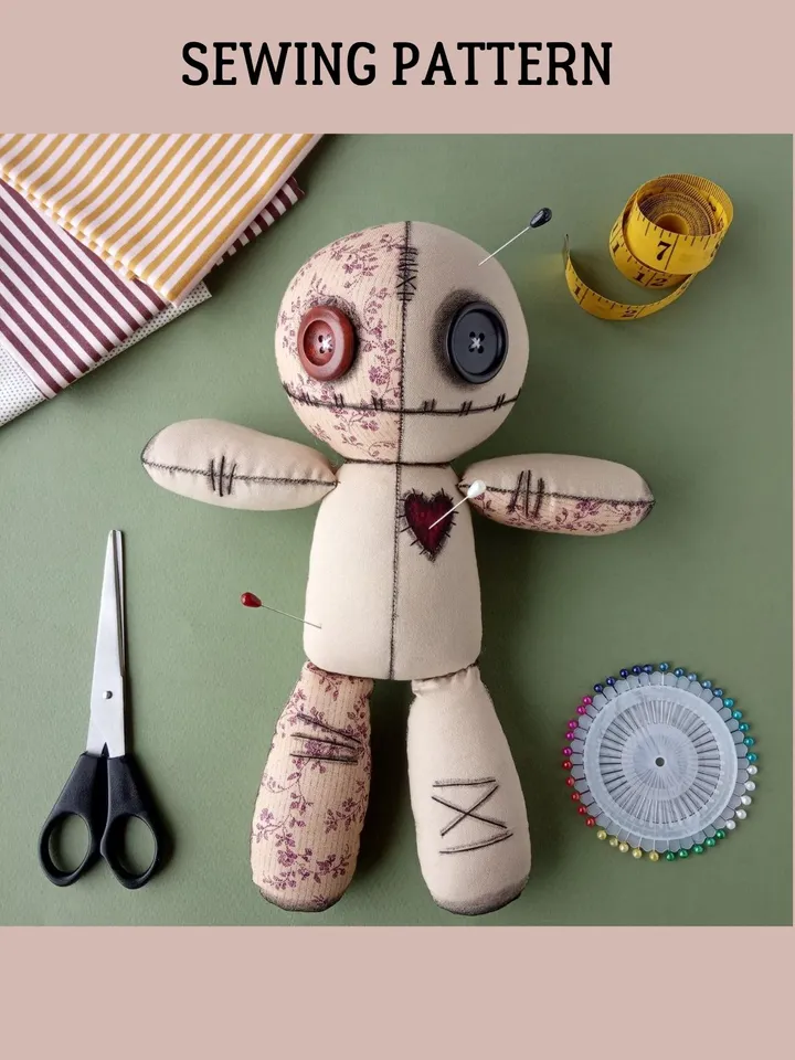 Voodoo Doll Pattern PDF