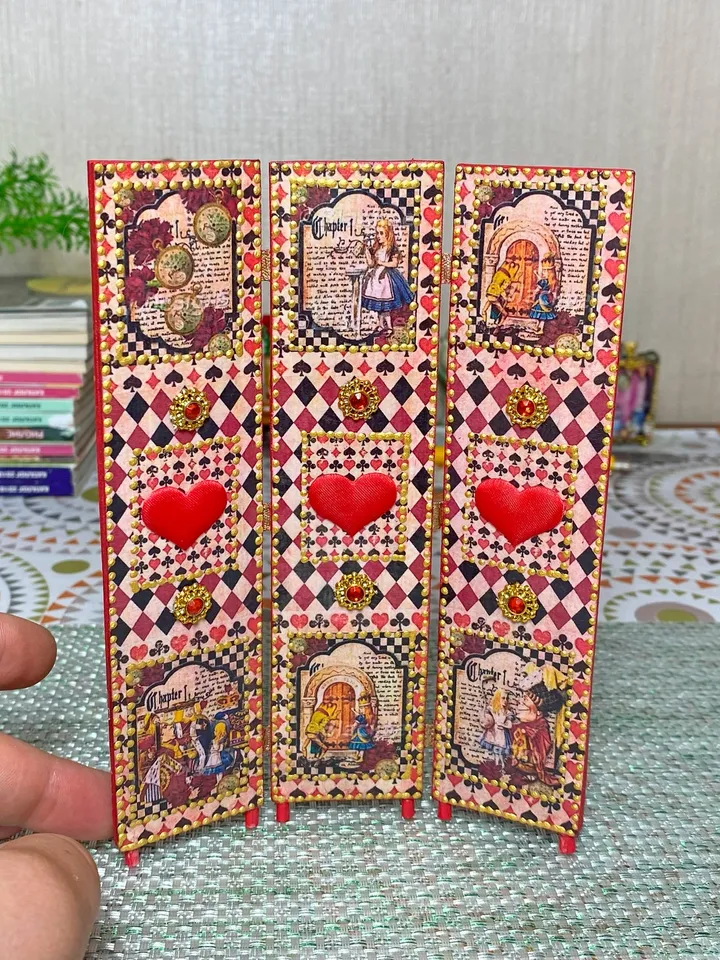 Screen for a dollhouse. 1:12. doll furniture, doll miniature, doll accessories.