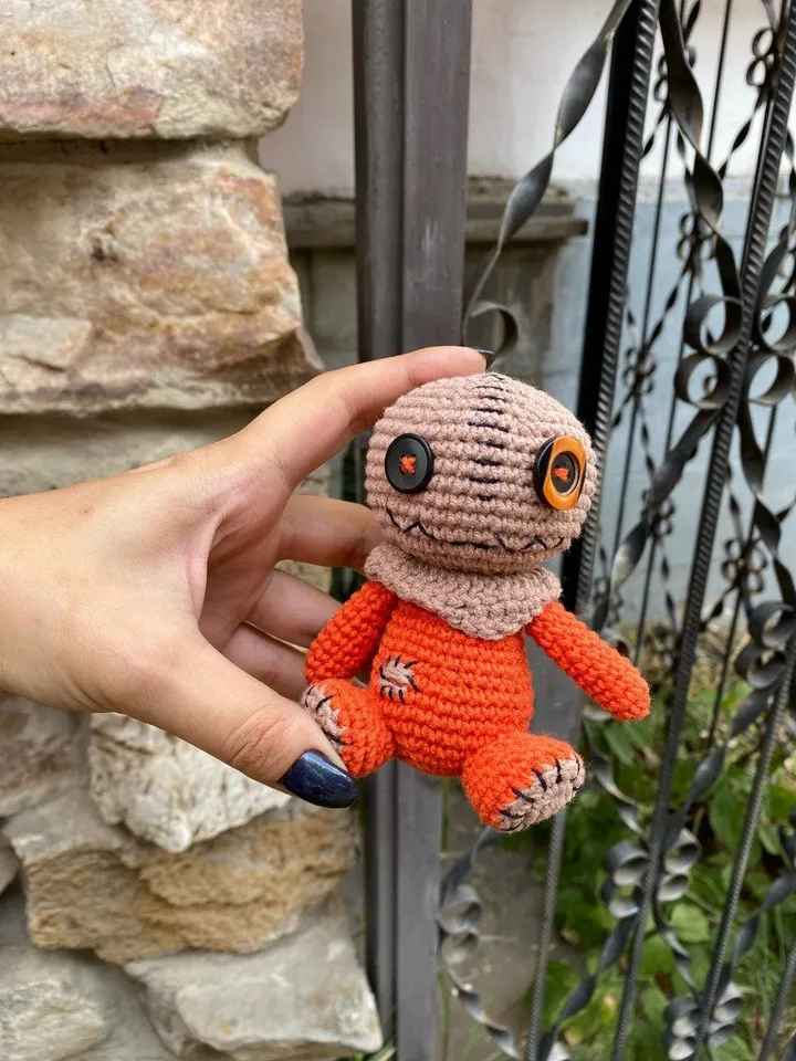 PDF Crochet Voodoo, Creepy Sam doll, Amigurumi voodoo, Voodoo Accessory, Halloween Crochet Pattern, Voodoo Doll Crochet Pattern, Crochet Sam