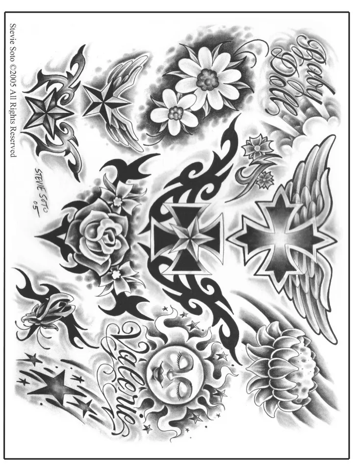 Steve Soto Tattoo Flash
