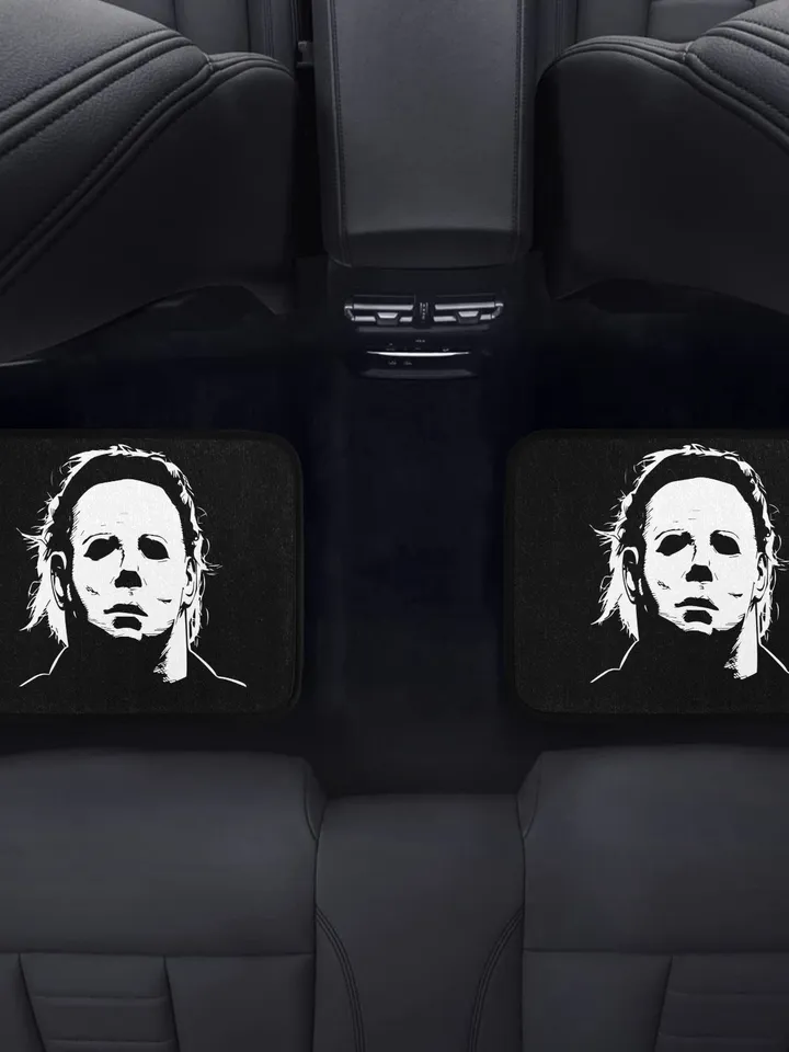 Michael Myers Back Car Floor Mats Set of 2