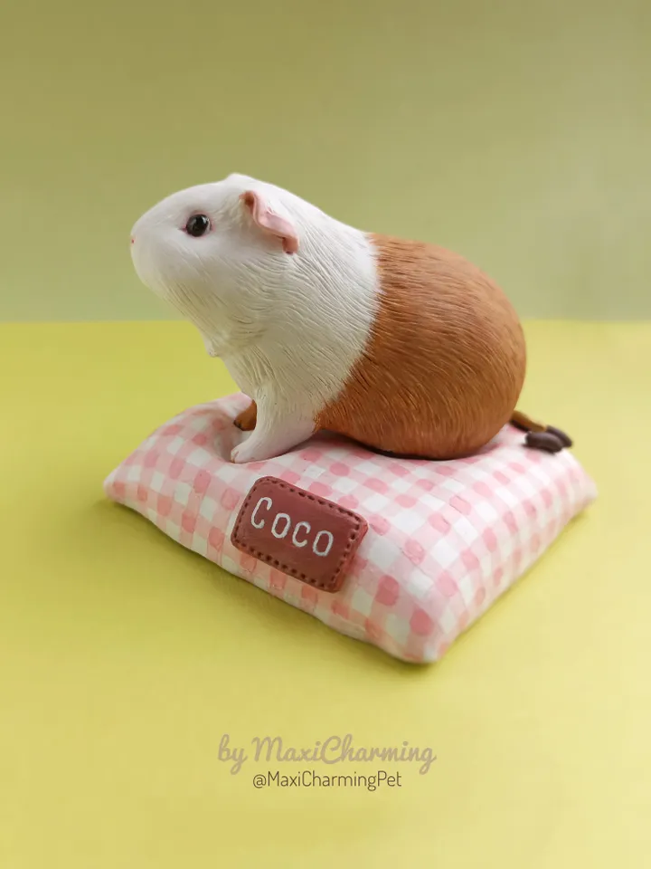 Custom guinea pig sculpture