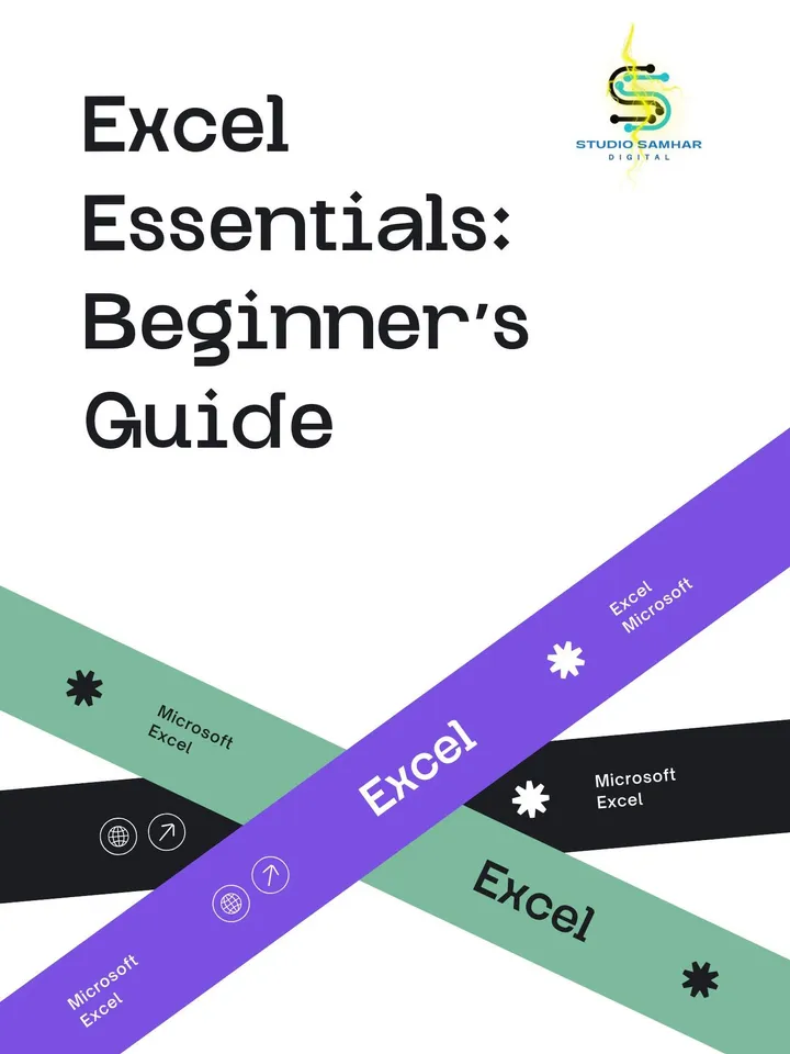 Excel for Beginners eBook: Step-by-Step Guide to Master Excel Basics with Screenshots & PDF Tutorial