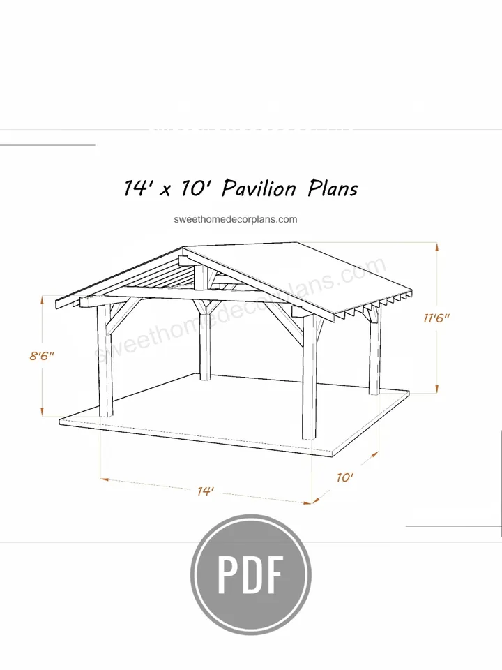Diy 14 x 10 gable pavilion plans pdf. Carport plans pdf. Outdoor pavilion garden gazebo plans. Diy backyard wooden pergola plans for outdoor.