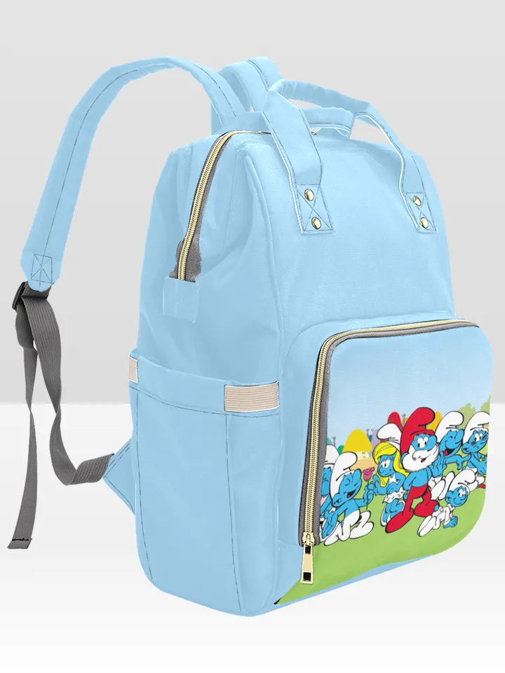 Smurfs Diaper Bag Backpack