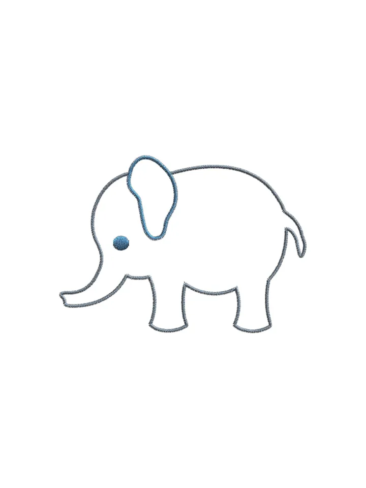 Elephant applique embroidery design,Safari animal embroidery design,Jungle animal embroidery design,Fun embroidery-1398