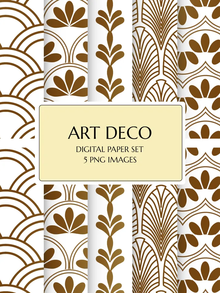 Art Deco Digital Paper, Art Deco Paper Set, Art Deco Background, Art Deco Texture Paper, Art Deco Digital, PNG, Art Deco Digital Papers, Glitter Digital Paper
