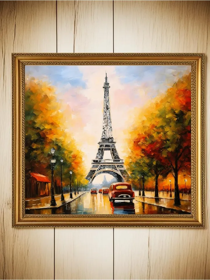 Digital Parisian Art - Paris Wall Decor"