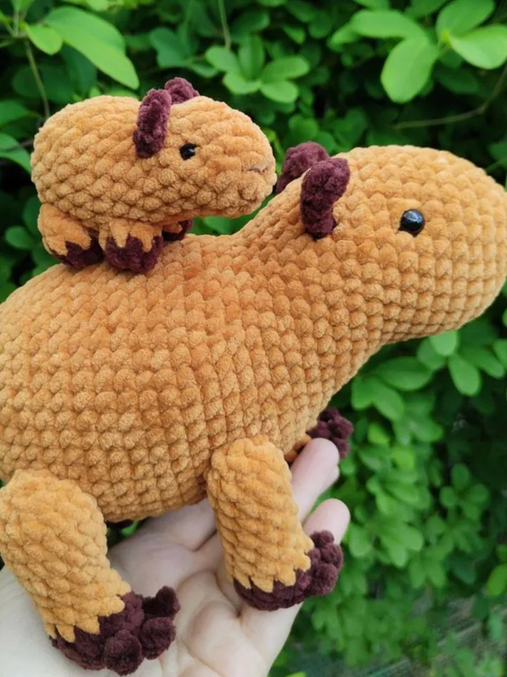 2 in 1 No Sew Capybara Crochet Pattern, Capybara Amigurumi Pattern, Easy Crochet Pattern Capybara, Quick Amigurumi Project, Cute DIY Gift